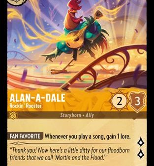 Alan-A-Dale - Rockin  Rooster (20 204) - Shimmering Skies Cold Foil [Uncommon] Cheap