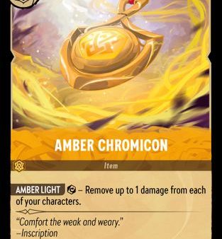 Amber Chromicon (32 204) - Shimmering Skies Cold Foil [Uncommon] Online Hot Sale