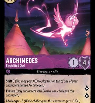 Archimedes - Electrified Owl (47 204) - Shimmering Skies Cold Foil [Uncommon] Online