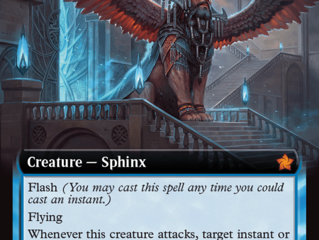 Sphinx of Forgotten Lore (FDN-457) - Foundations: (Extended Art) [Mythic] on Sale