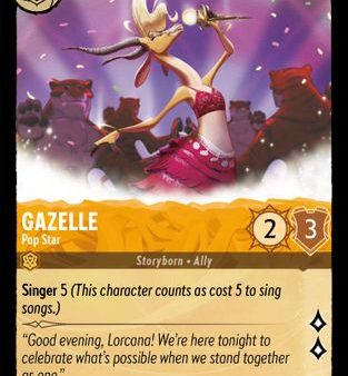 Gazelle - Pop Star (11 204) - Shimmering Skies Cold Foil [Common] Online Sale