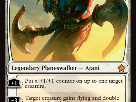 Ajani, Caller of the Pride (FDN-134) - Foundations Foil [Mythic] For Sale