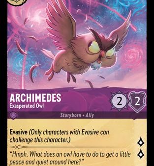 Archimedes - Exasperated Owl (39 204) - Shimmering Skies Cold Foil [Common] Online now