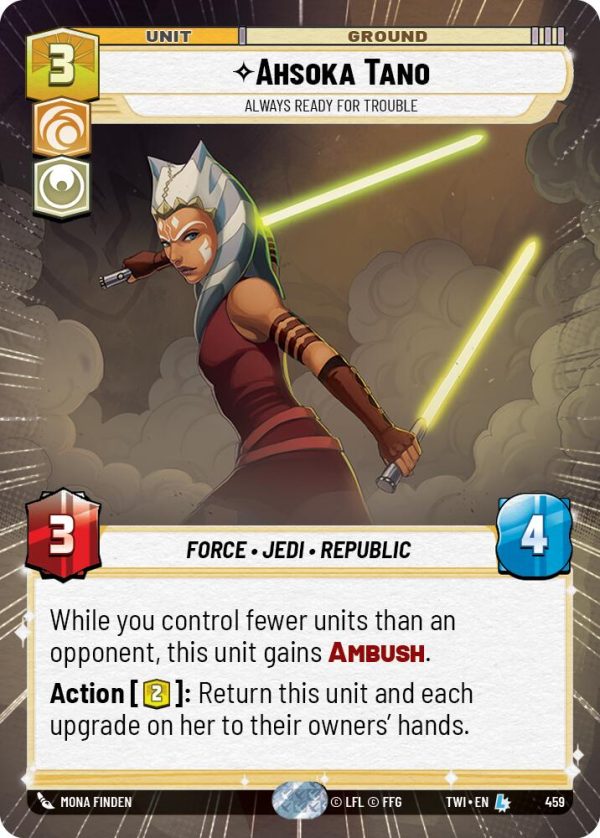 Ahsoka Tano - Always Ready For Trouble (Hyperspace) (459) [Twilight of the Republic] Hot on Sale