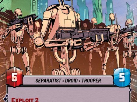 Battle Droid Legion (Hyperspace) (498) [Twilight of the Republic] on Sale