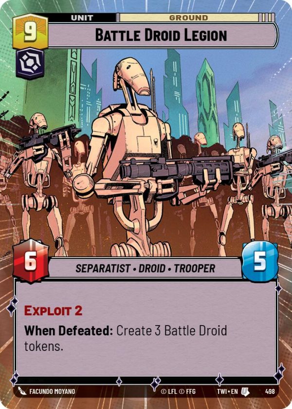 Battle Droid Legion (Hyperspace) (498) [Twilight of the Republic] on Sale