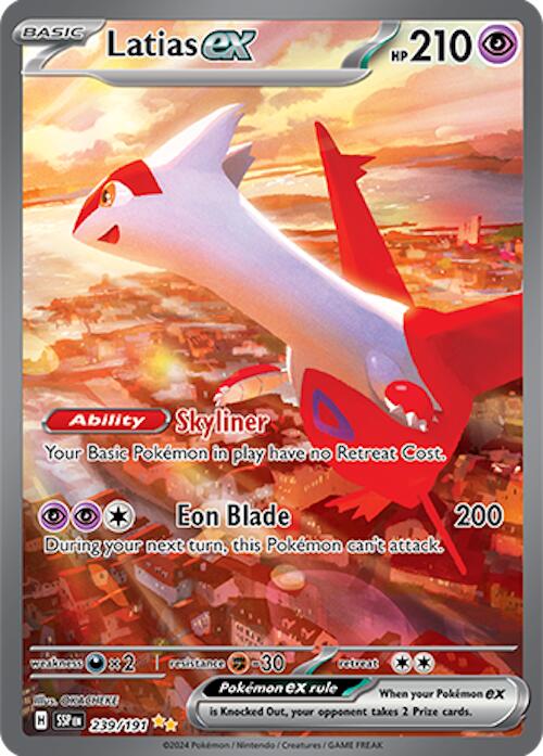 Latias ex (239 191) [Scarlet & Violet: Surging Sparks] on Sale