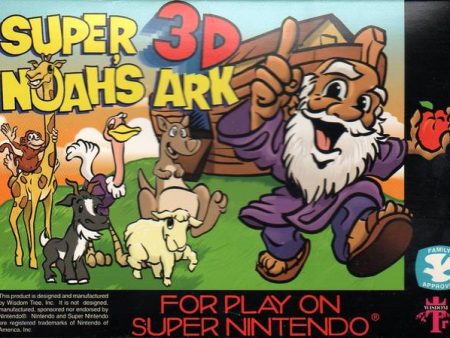 SUPER 3D NOAH S ARK  - SNES (W BOX & MANUAL) Online now