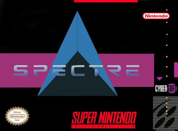 SPECTRE  - SNES (W BOX & MANUAL) Cheap